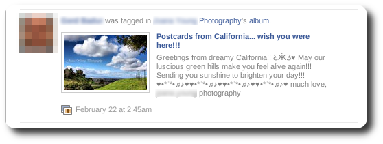 Facebook Spam - Image Tagging