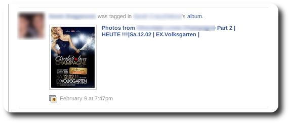 Facebook Spam - Image Tagging